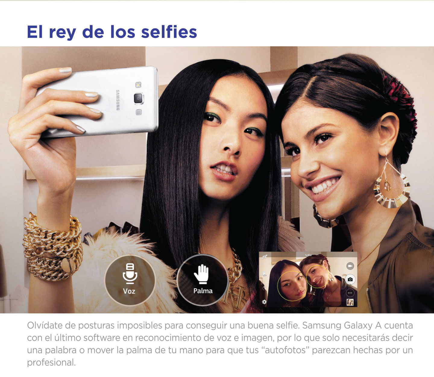 Selfies Samsung Galaxy Linea A