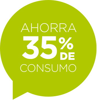 globo ahorro consumo 35%